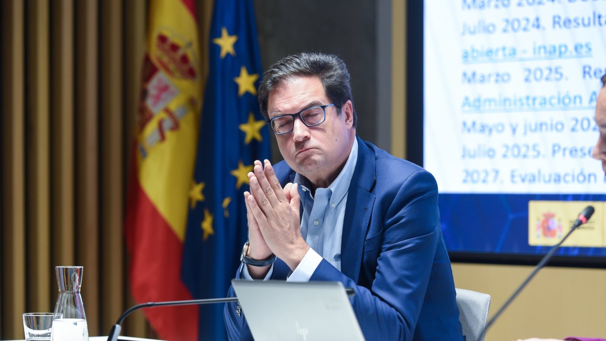 El ministro para la Transformación Digital y de la Función Pública, Óscar López