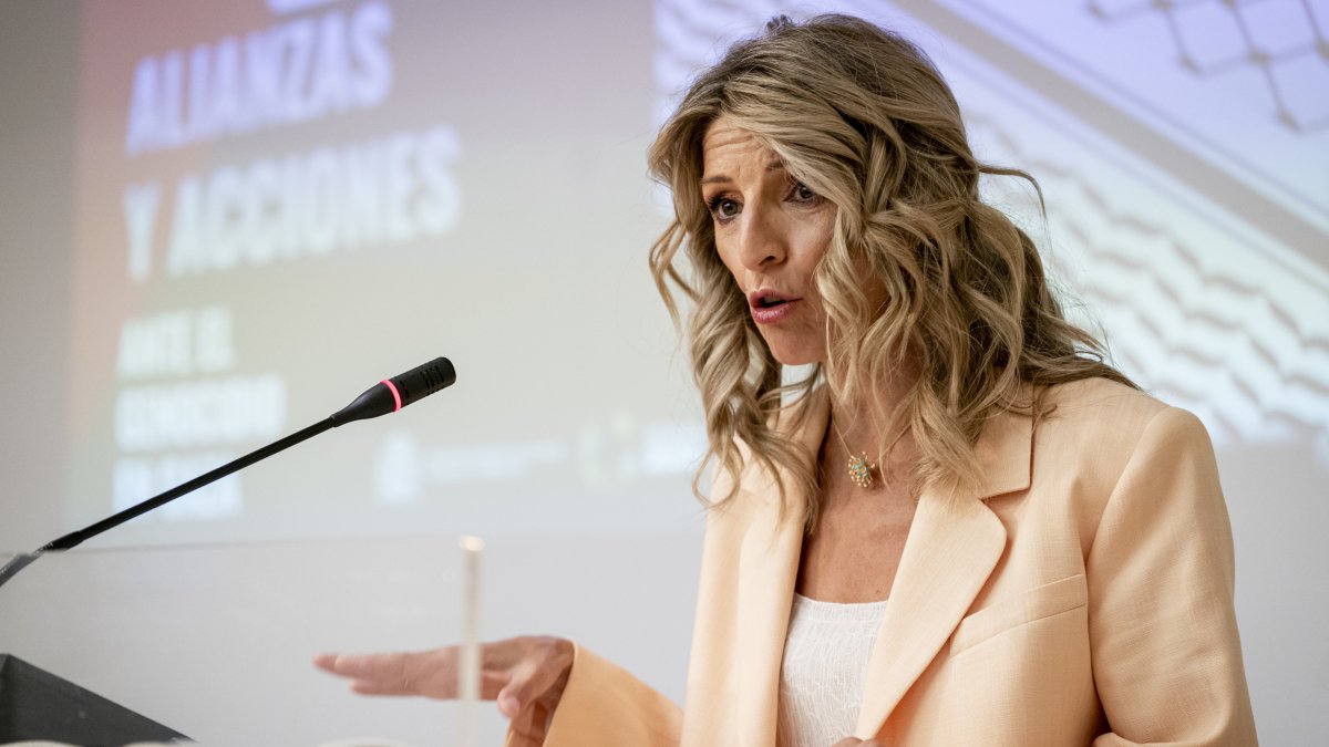 La vicepresidenta segunda del Gobierno y ministra de Trabajo, Yolanda Díaz