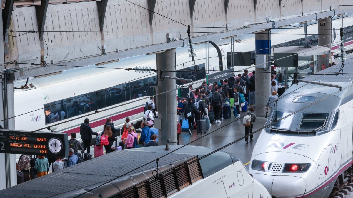 Estación de Santa Justa, Sevilla.