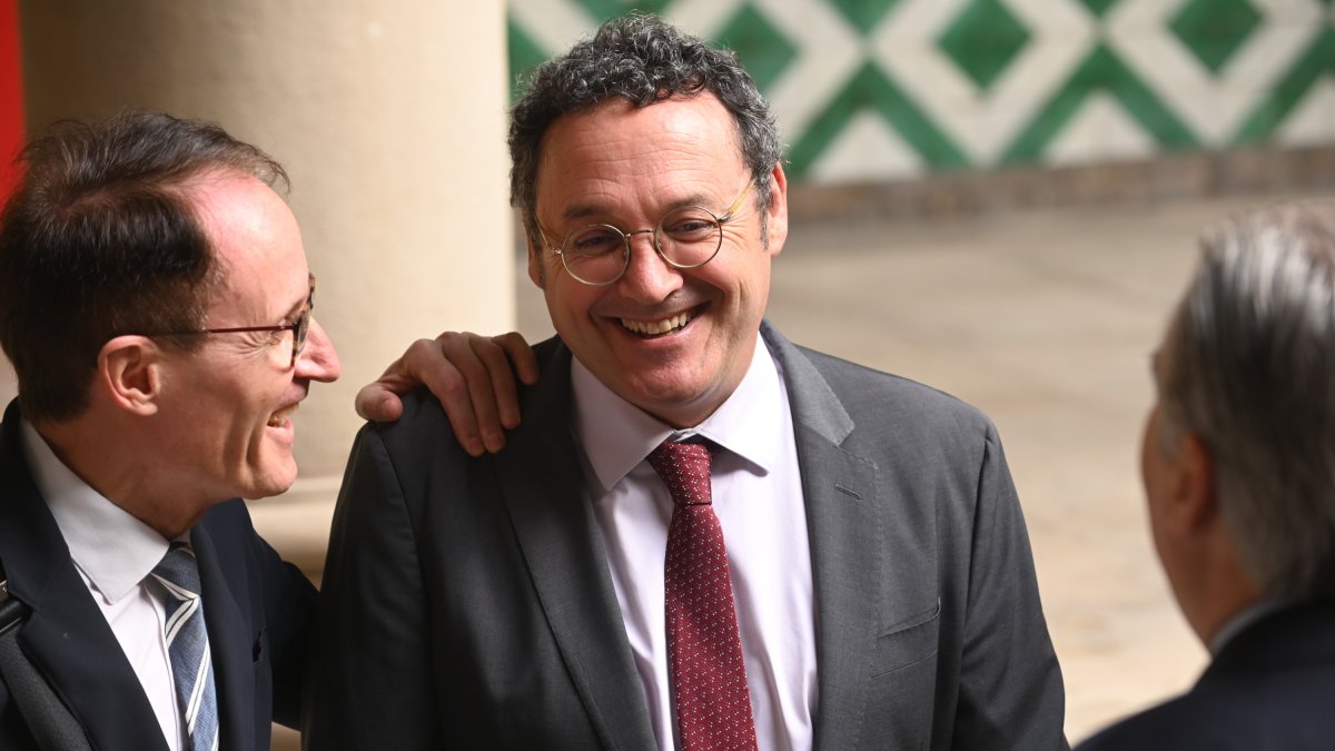 El fiscal general del Estado, Álvaro García Ortiz, el pasado mes de junio en Zaragoza.