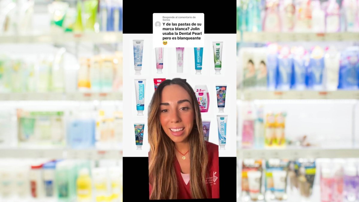Alicia Serrano revisa una a una las fórmulas de las pastas dentales de Mercadona y revela cuáles son seguras para uso diario y cuáles es mejor evitar.