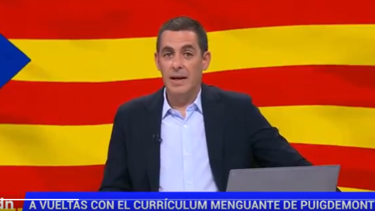 Antonio Naranjo, en su programa de Telemadrid.