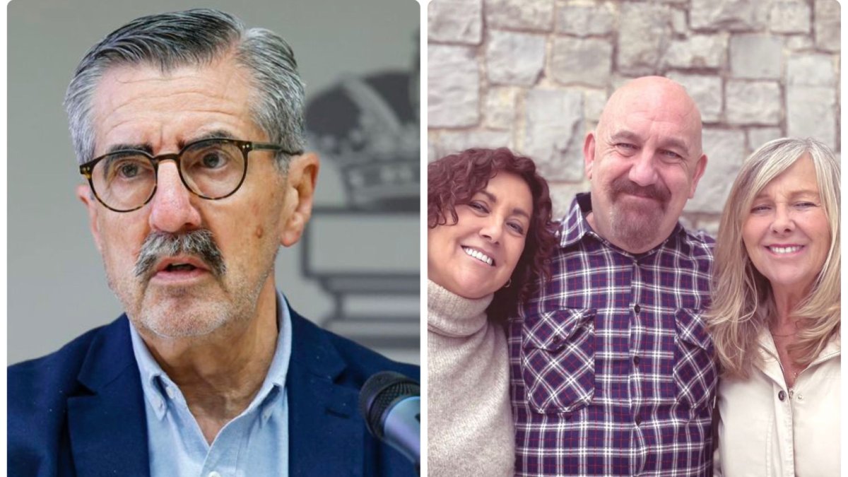 José María Ángel junto a su mujer, Carmen Ninet, su cuñado y su cuñada, agraciados todos por la Diputación de Valencia