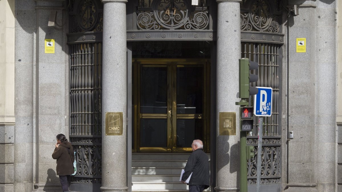 (Foto de ARCHIVO)
Sede de la CNMC en Madrid.
8/5/2015