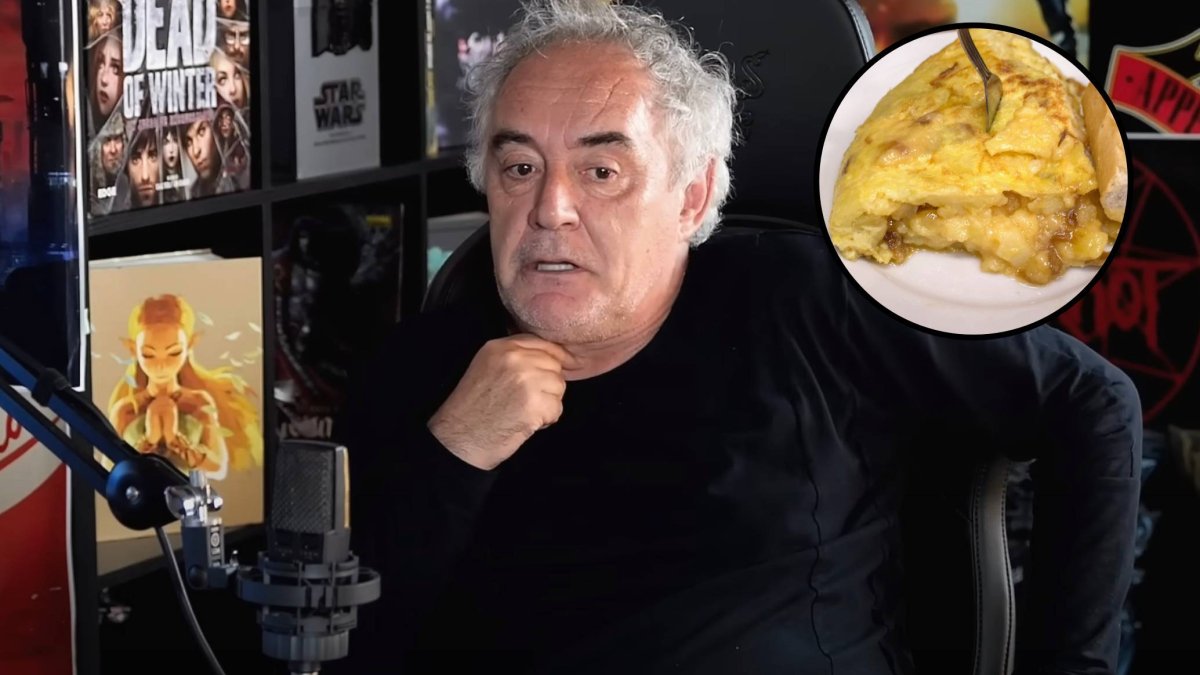 
                Ferran Adrià zanja el eterno debate: ¿tortilla de patatas con cebolla o sin cebolla?
             