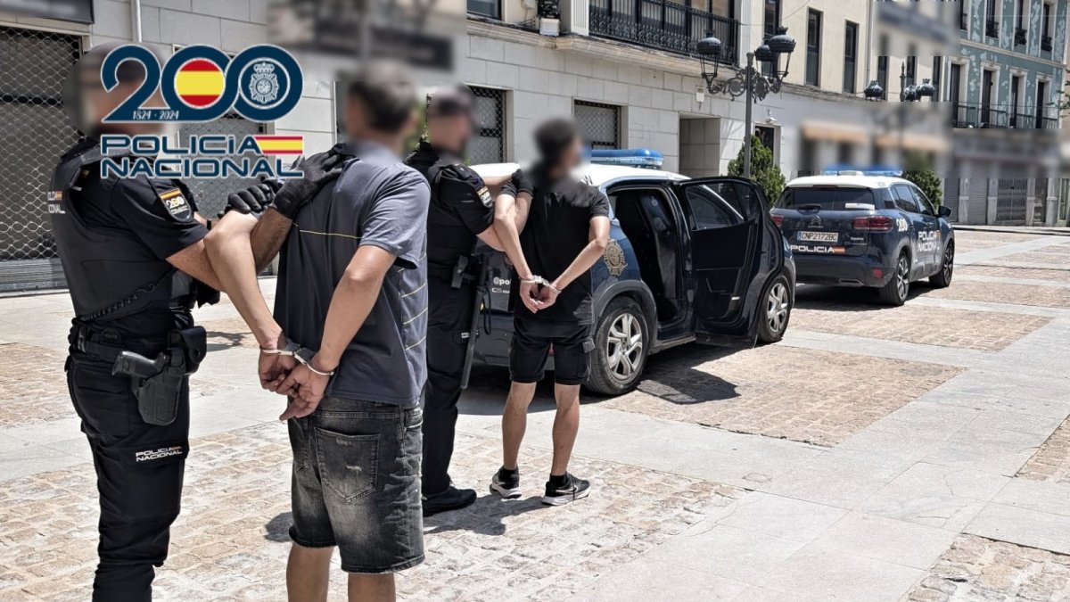 Imagen de los detenidos