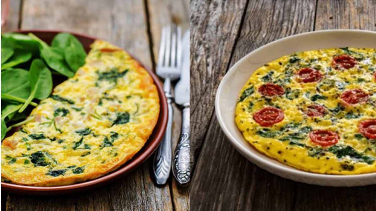 Tortilla de espinacas saludable: recetas de la abuela para una cena ligera y casera