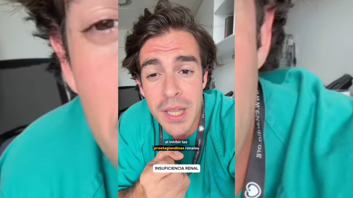 Aurelio Rojas (cardiólogo) advierte sobre el ibuprofeno: "Es uno de los peores fármacos para el corazón"