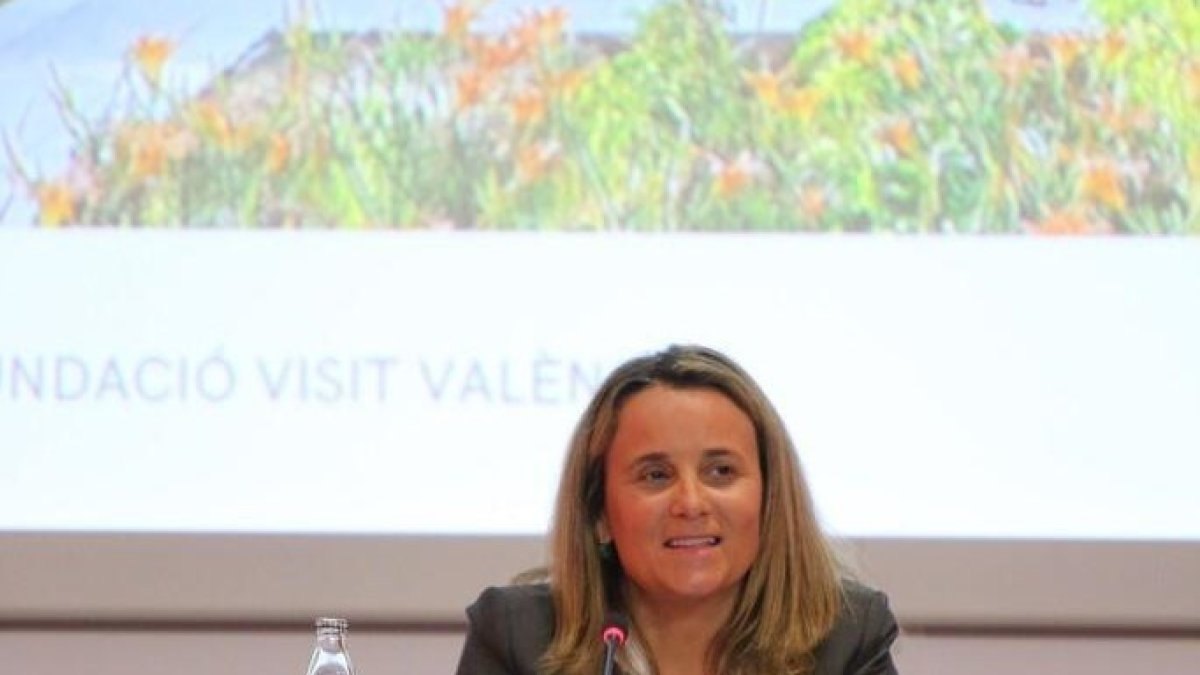 (Foto de ARCHIVO)
La concejala de Turismo, Innovación y Captación de Inversiones y presidenta de la Fundación Visit València, Paula Llobet, en la asamblea de la entidad.

REMITIDA / HANDOUT por AYUNTAMIENTO DE VALÈNCIA
Fotografía remitida a medios de comunicación exclusivamente para ilustrar la noticia a la que hace referencia la imagen, y citando la procedencia de la imagen en la firma
23/4/2024