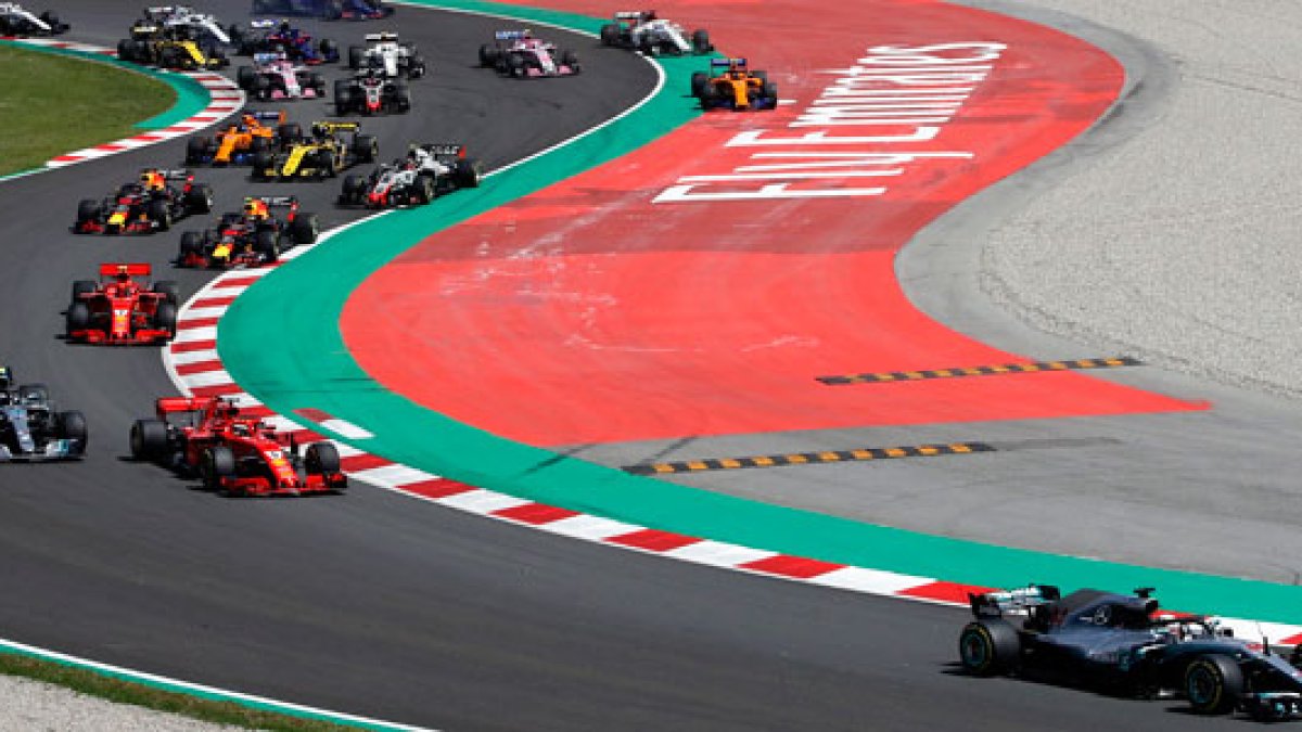 Imagen del GP de España de F1