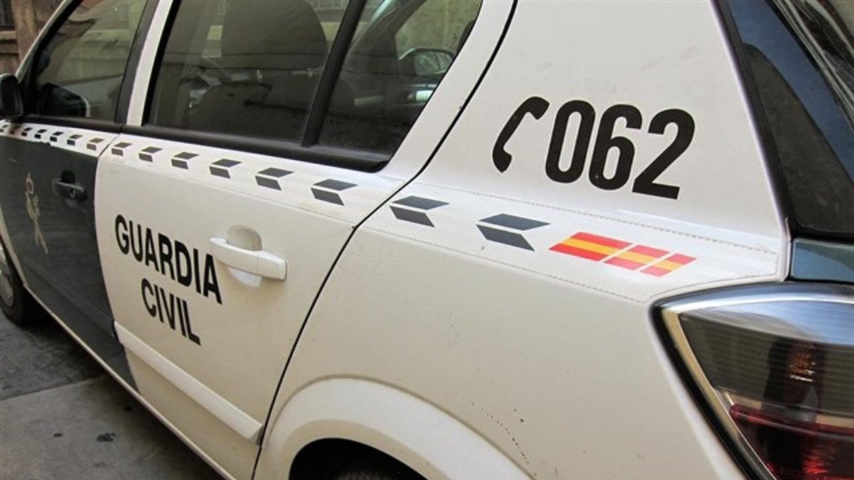 Coche patrulla de la Guardia Civil