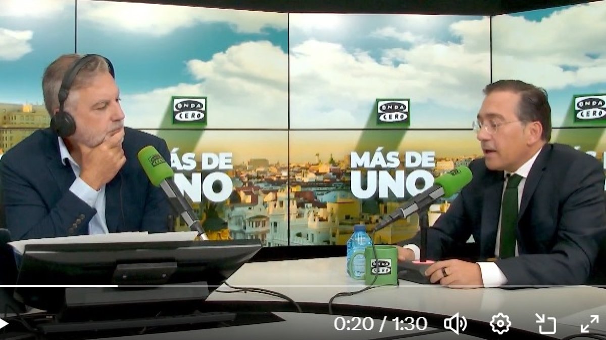 Alsina alucina con Albares por su blanqueamiento de Puigdemont