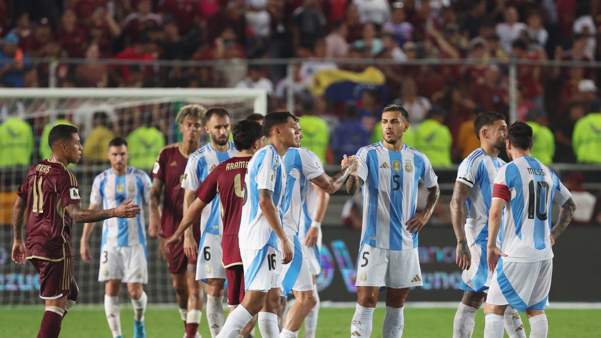 Argentina - Venezuela: cita histórica a partes iguales