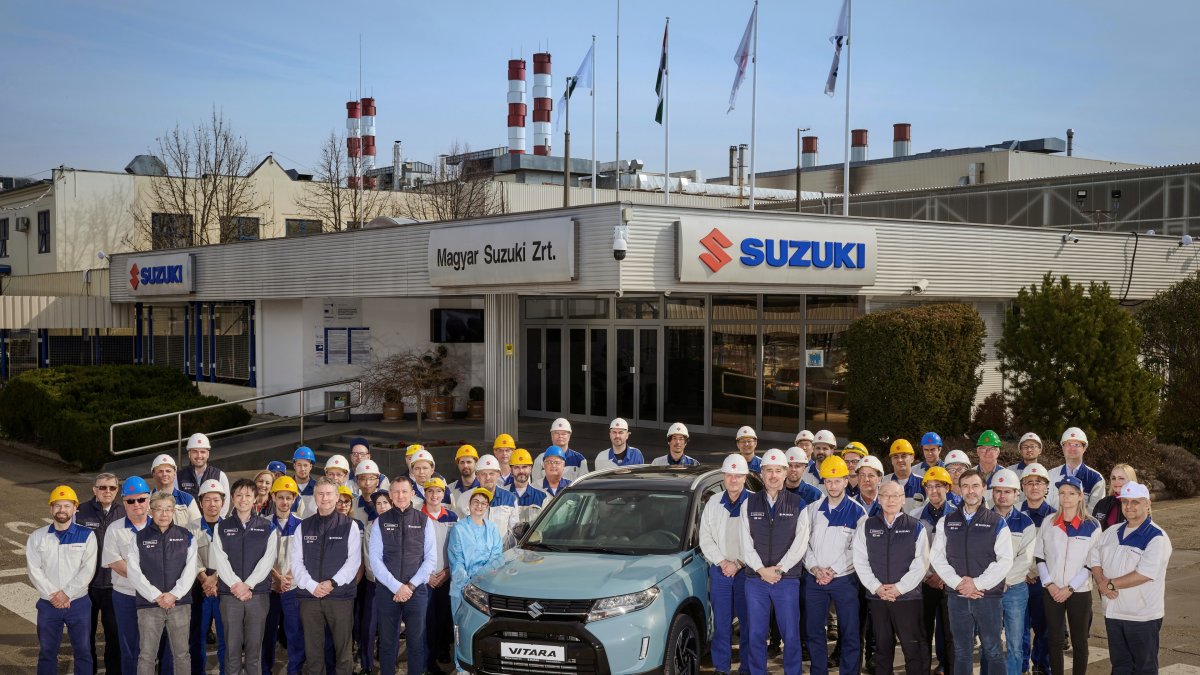 Suzuki celebra la producción de un millón de unidades del Vitara en su planta Europea