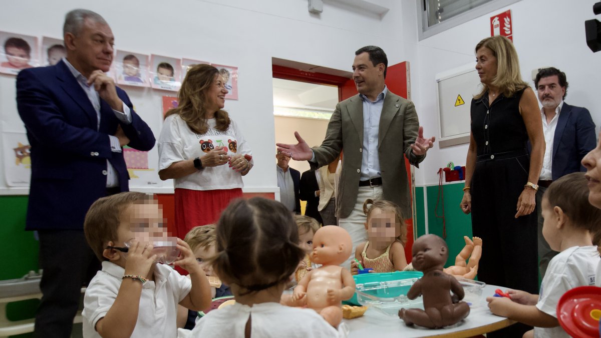 Coste cero para el 70% de las familias andaluzas por la escolarización de sus hijos de 0 a 3 años