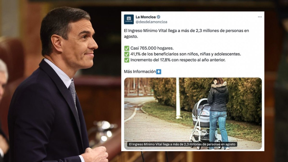 El Gobierno presume de que cada vez haya más pobres: celebra el aumento del 20% de perceptores del Ingreso Mínimo Vital