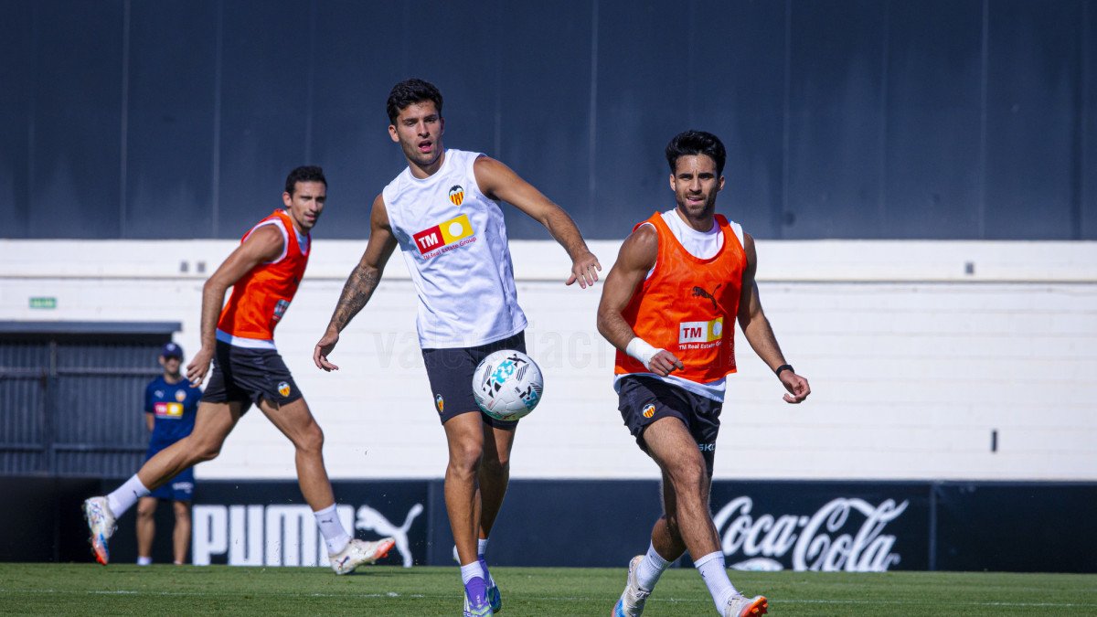 Entrenamiento del Valencia