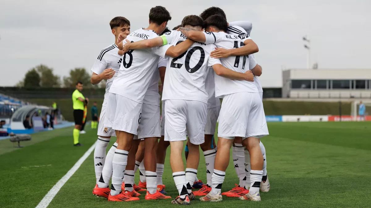 El Juvenil A del Real Madrid se estrena con goleada en casa