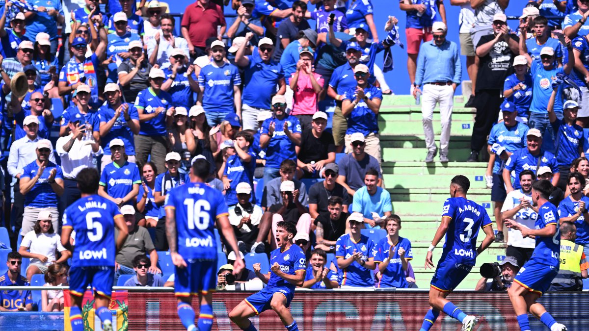 El Getafe vence en casa con solvencia.