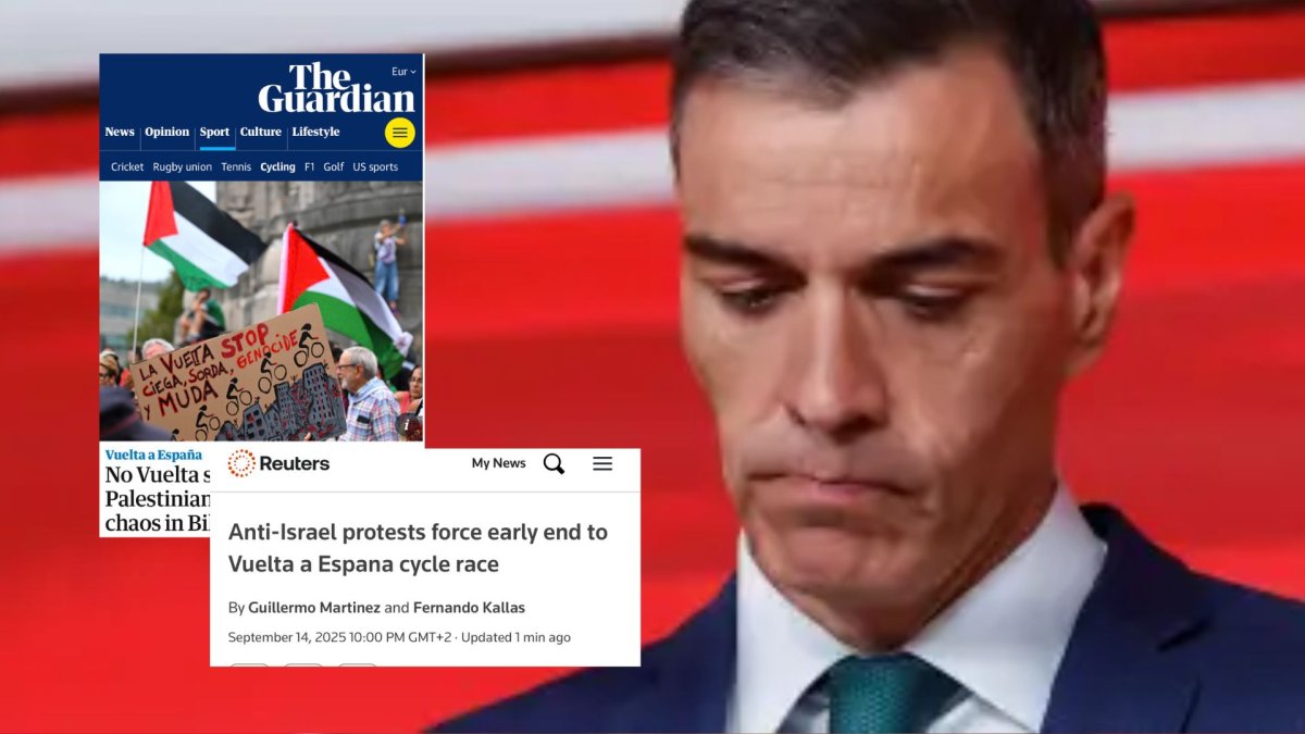 La prensa internacional carga contra Sánchez por el caos en La Vuelta: “Una deshonra para España”