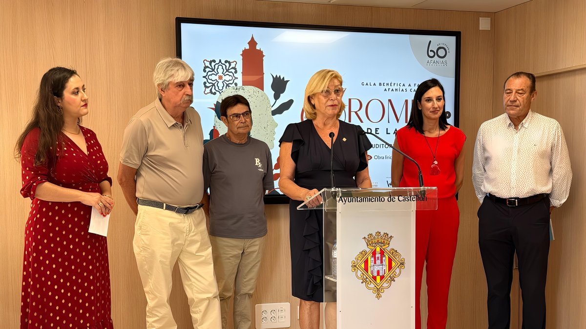 Presentación del concierto Benéfico 60 Aniversario AFANIAS