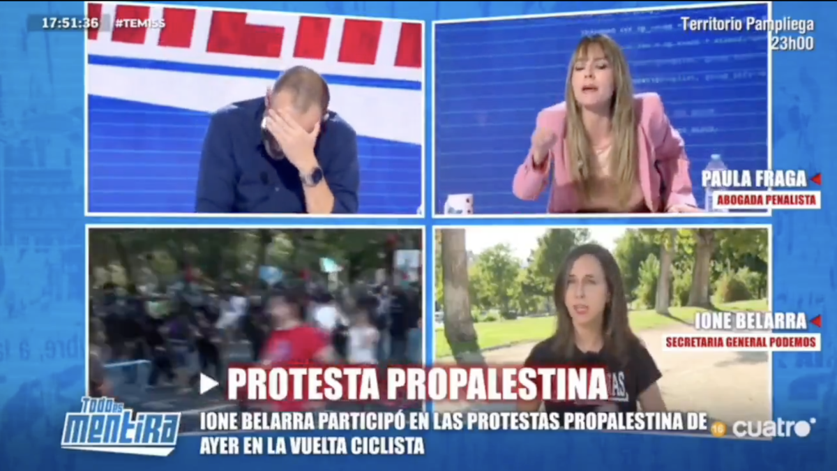 Ione Belarra exige vetar a Paula Fraga del programa de Risto… y se lleva un zasca épico