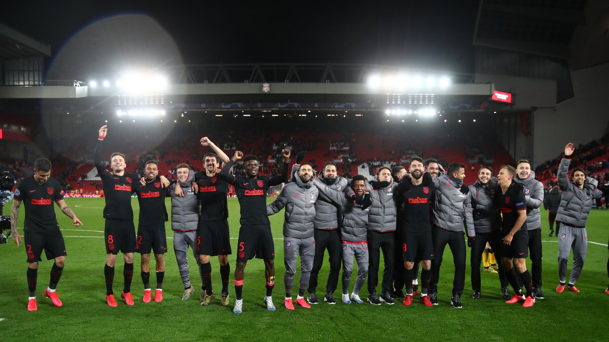 El Atleti llega con lo puesto frente a un Liverpool indomable