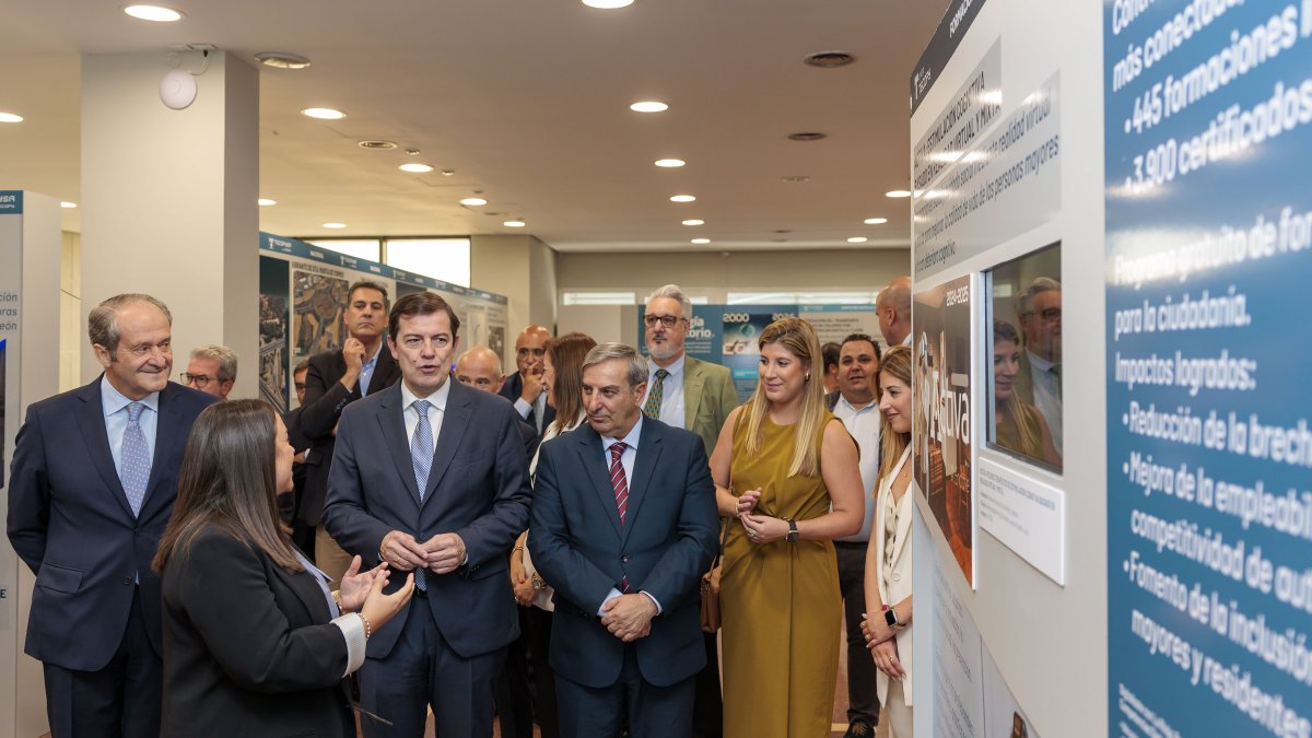 Mañueco resalta el impulso de la Junta a la innovación y la internacionalización de las empresas de Castilla y León