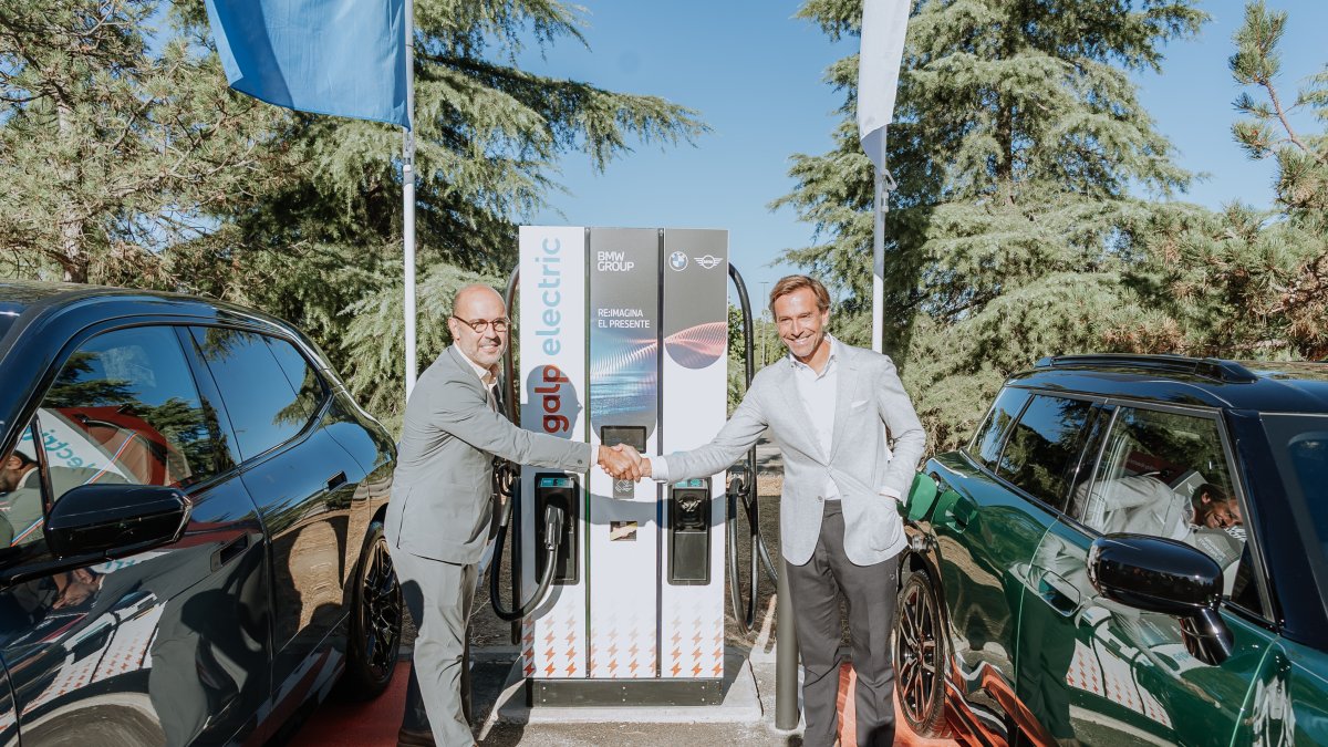 Galp y BMW inauguran el mayor parque de carga eléctrica de la Península Ibérica