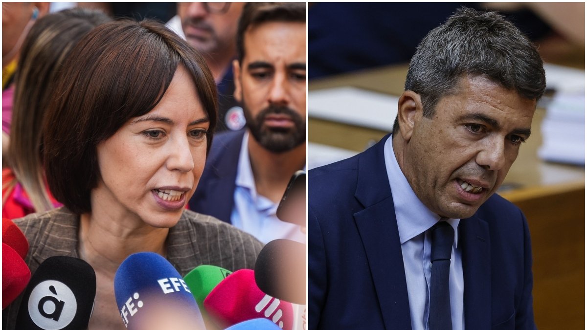 Dina Morant y Carlos Mazón