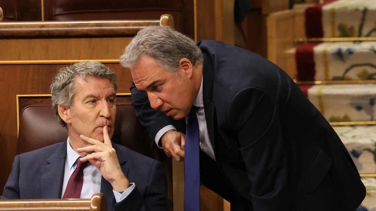 Feijóo planta cara al bloqueo antidemocrático del PSOE al Senado con un recurso al TC