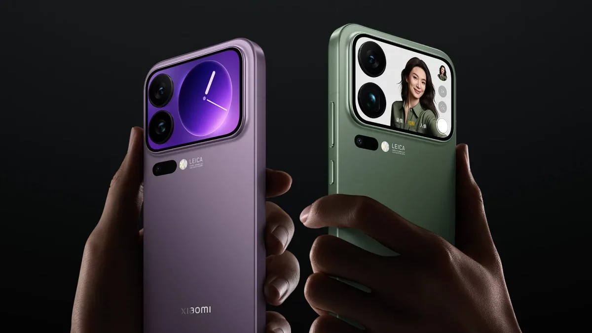 Xiaomi 17 reta al iPhone en Europa con pantallas traseras y baterías gigantes