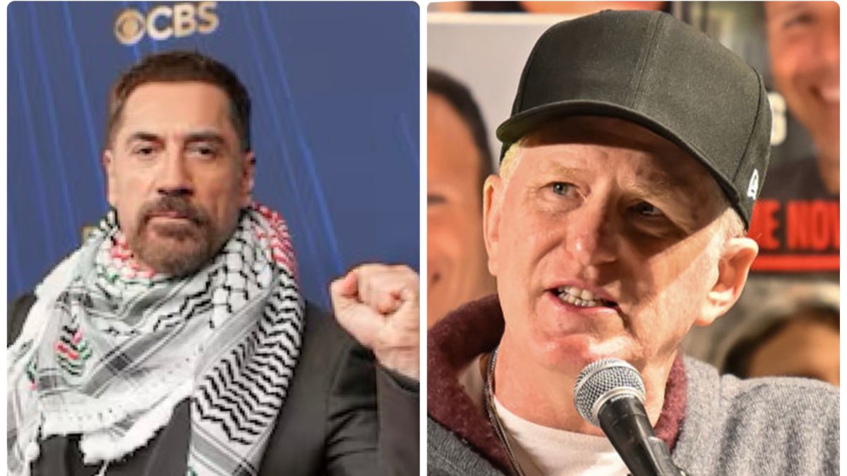 Un actor judío deja en ridículo a Javier Bardem: "¿Por apoyar a Israel no puedo trabajar contigo?"