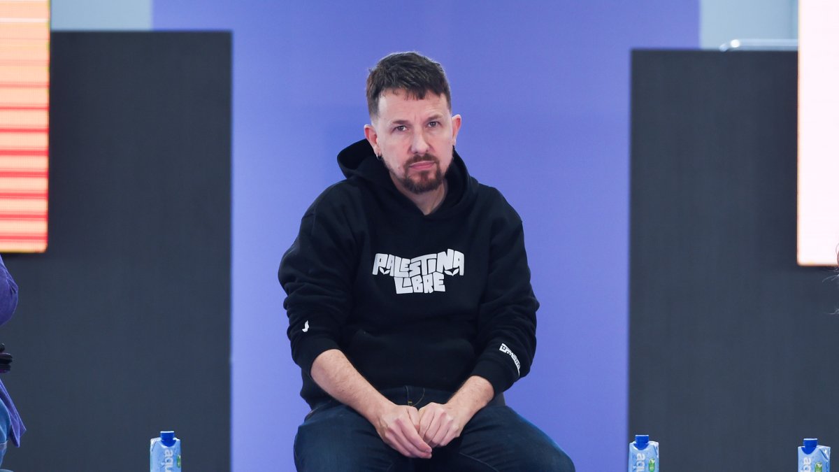 Encontronazo entre la presentador de "Els Matins", de TV3, y Pablo Iglesias