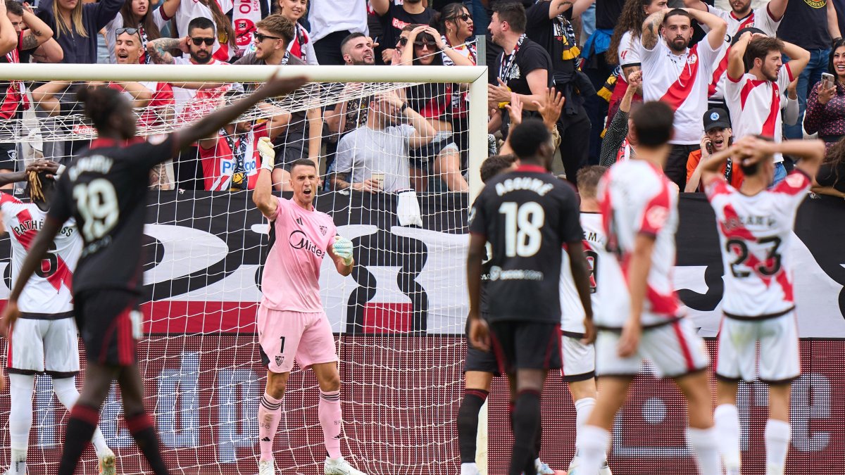 El Rayo se nubla ante el Sevilla