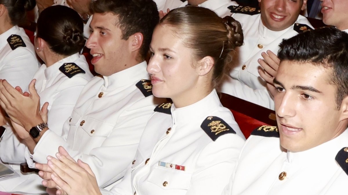 Grave error de Defensa: emiten por un fallo técnico un vídeo prohibido de Leonor en la Armada
