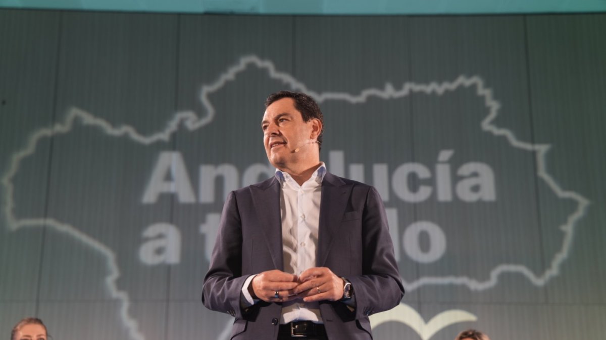 Moreno llama a la unidad frente a la polarización y reivindica a Andalucía como referente para hacerlo en el futuro
