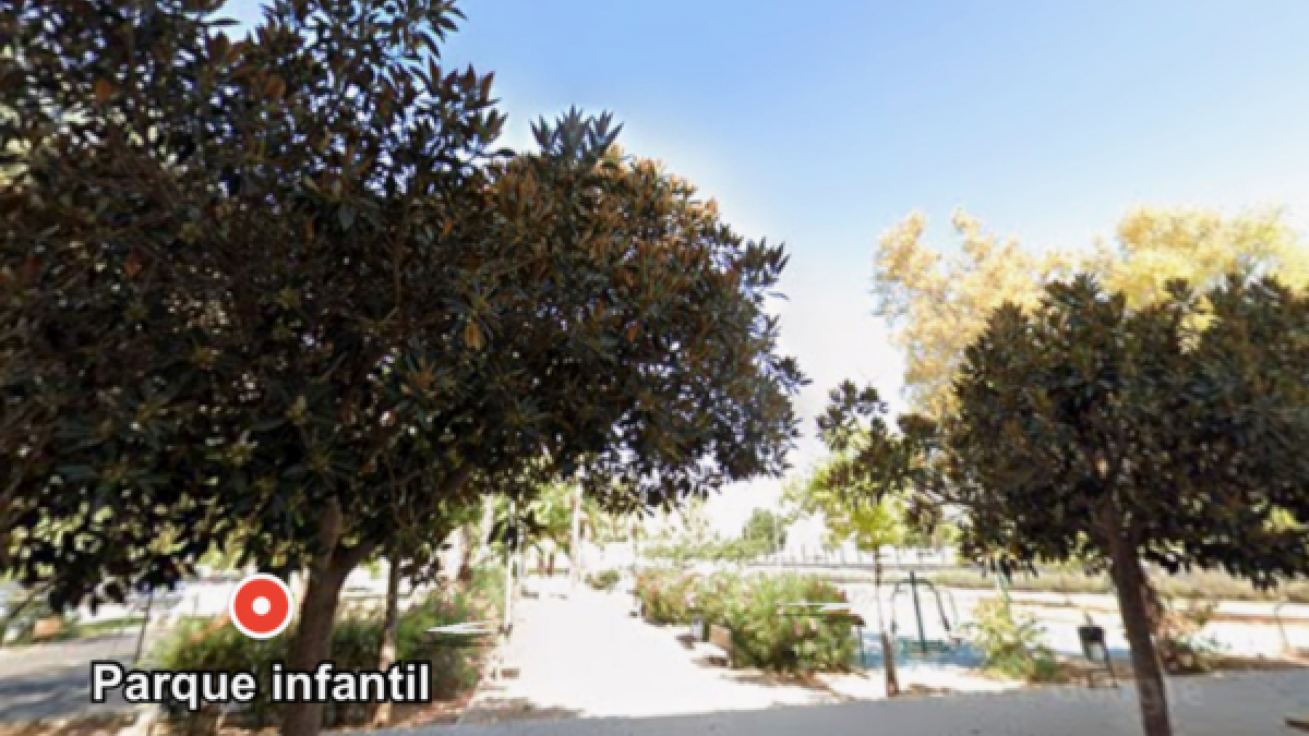 Parque situado al lado del CEIP Blasco Ibáñez