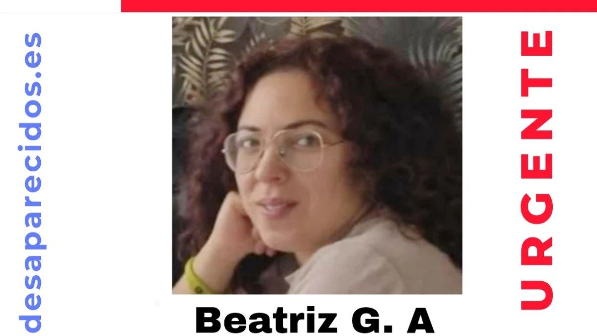 Cartel de desaparición de Bea