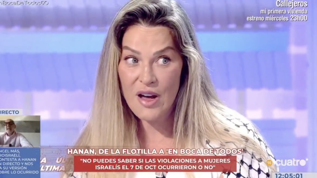 Barbie Gaza insiste en defender a Hamás y negar las violaciones: "no podemos creer el relato de Israel"