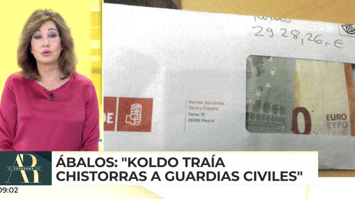 Ana Rosa abre la charcutería: "En el PSOE solo hay chorizos picantes"