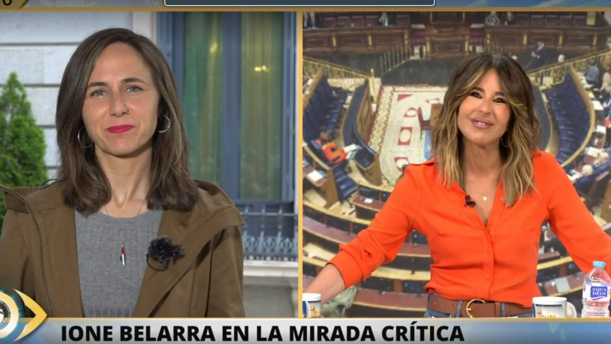Bronca televisiva: Ione Belarra se lleva un tirón de orejas en La Mirada Crítica