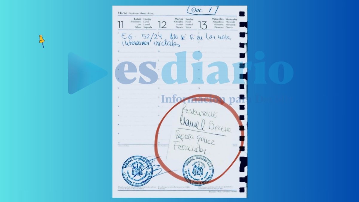 La UCO localiza el nombre de Begoña Gómez en una nota en la agenda de la fiscal jefe de Madrid: el PP pide explicaciones
