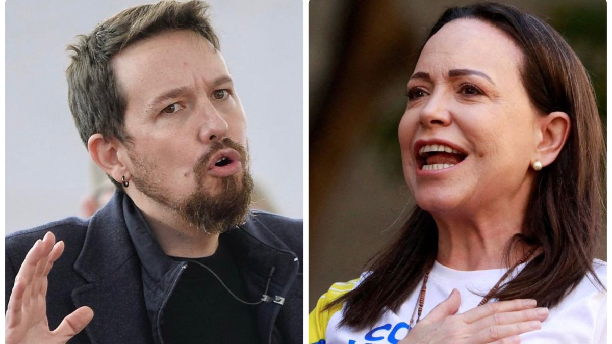 Podemos y Pablo Iglesias, desquiciados con el Nobel a María Corina Machado: "es como dárselo a Hitler"