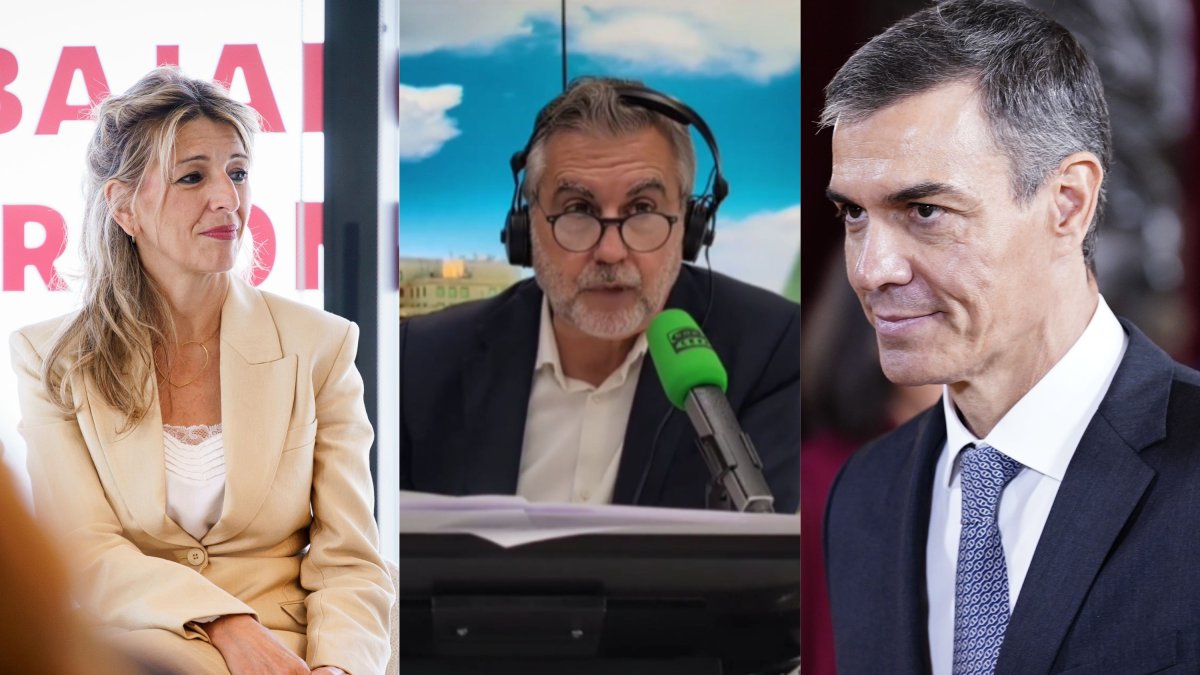 Alsina tiene para todo el Gobierno: hunde a Sánchez por irrelevante y a Yolanda Díaz por intentar boicotear el tratado de paz para Gaza