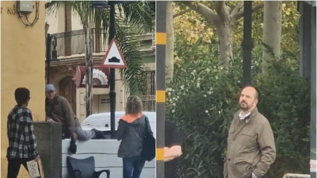El alcalde de Aldaya testigo de caídas de abuelos en directo y no hace nada para evitarlo