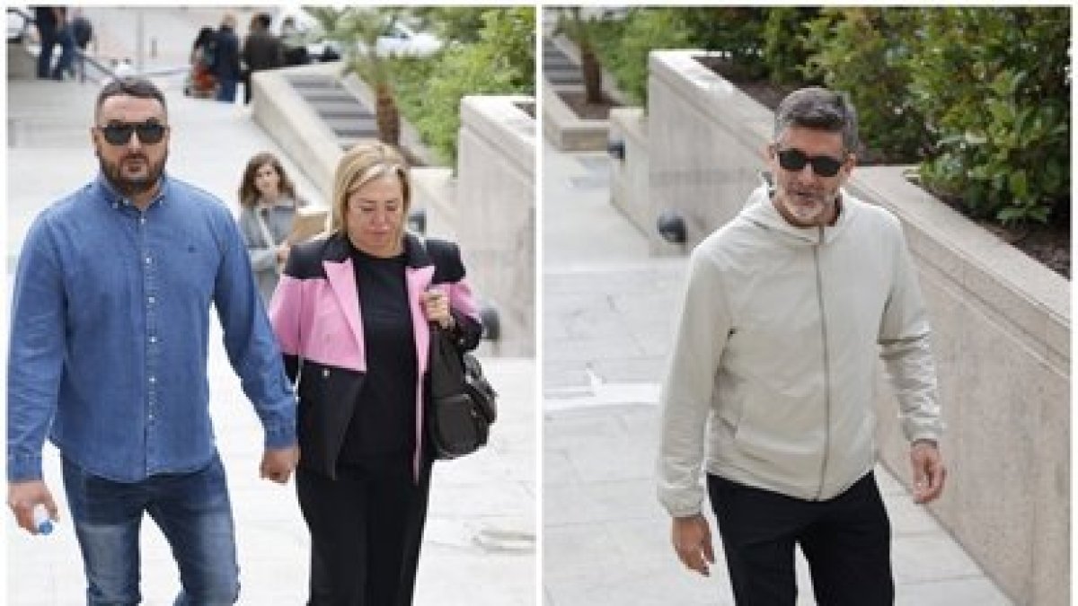 Las 2 actitudes radicalmente diferentes de Belén Esteban y Toño Sanchís en su primer asalto judicial