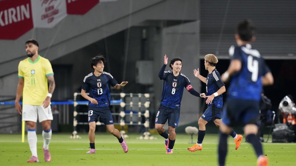 Japón remonta y sorprende a Brasil en Tokio