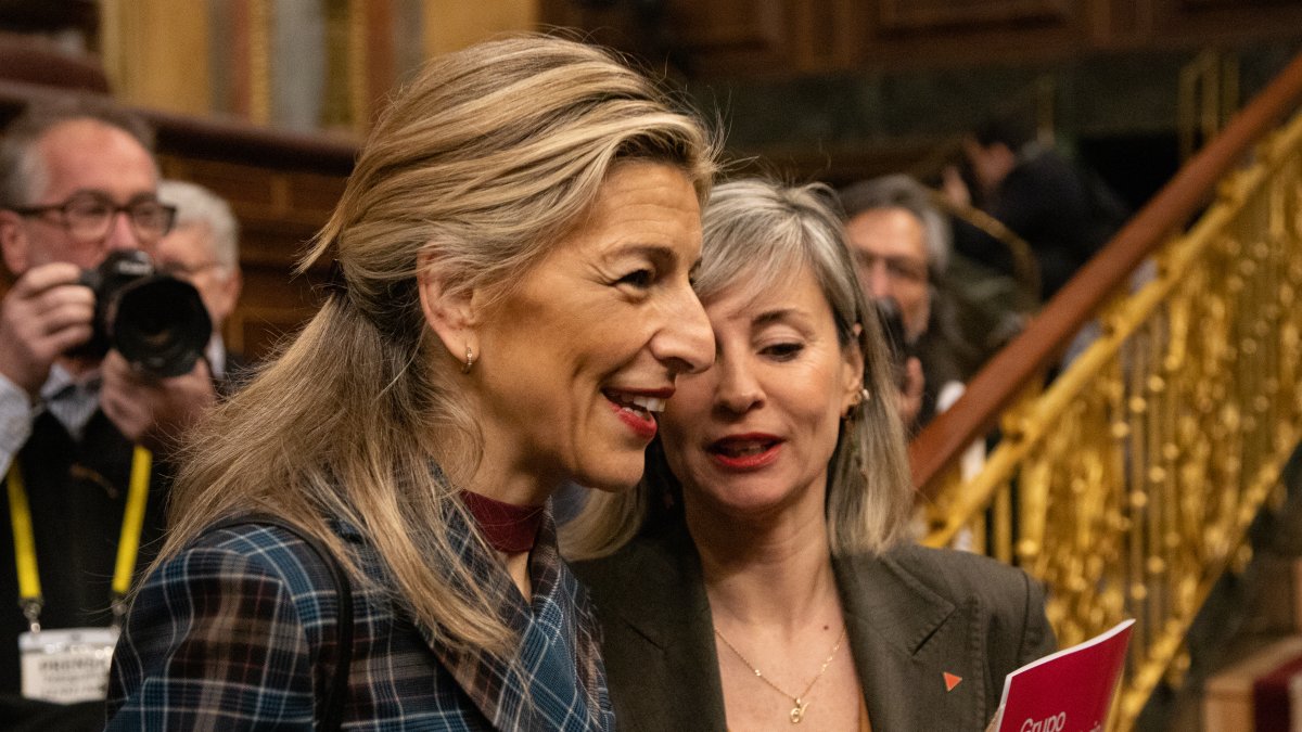 Yolanda Díaz “descubre” que los mapas son racistas y exige cambiar el mundo en los colegios