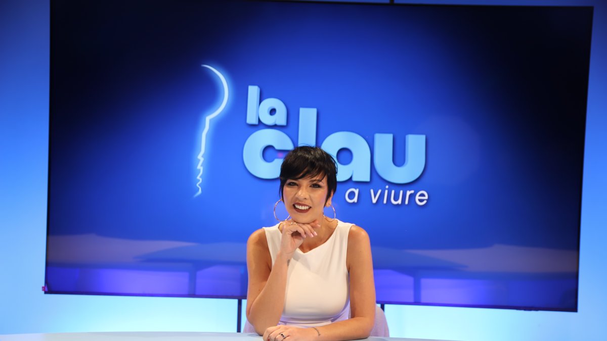 María Domínguez, presentadora de